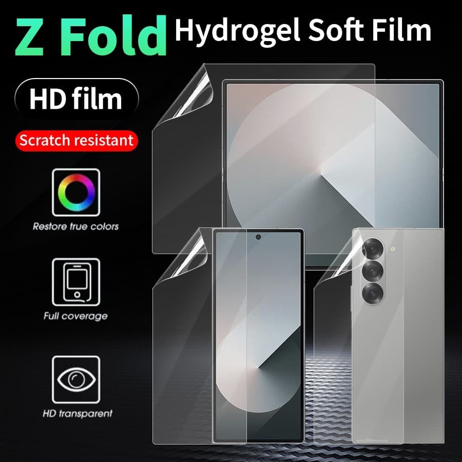 Protetor De Tela De Filme De Hidrogel Para Samsung Z fold 3 4 5 6 7 8 Ultra