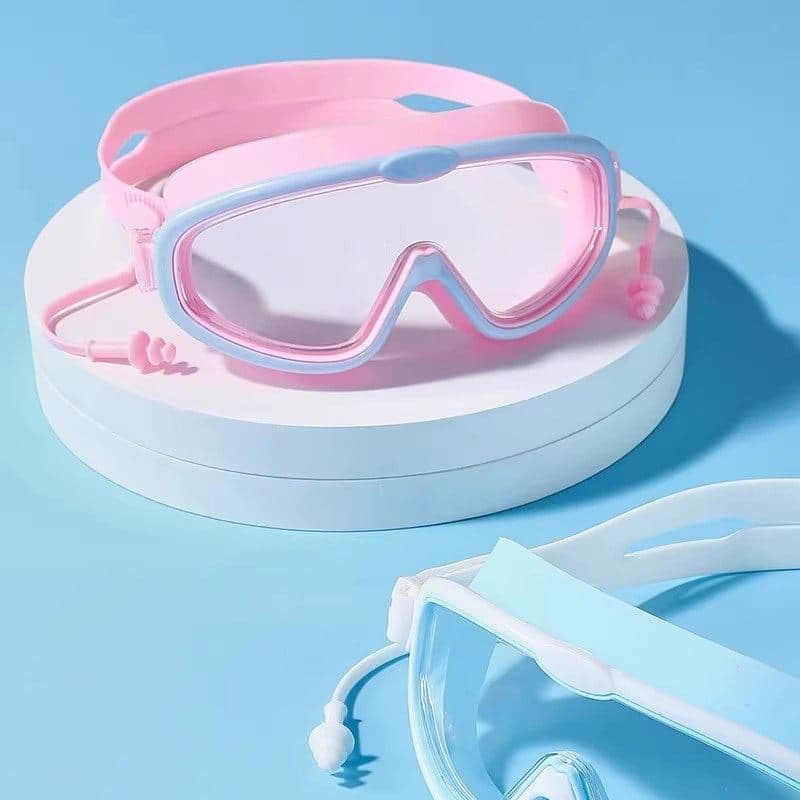 Crianças banho óculos à prova dwaterproof água meninas Shampoo bens bebê olhos óculos crianças óculos de natação