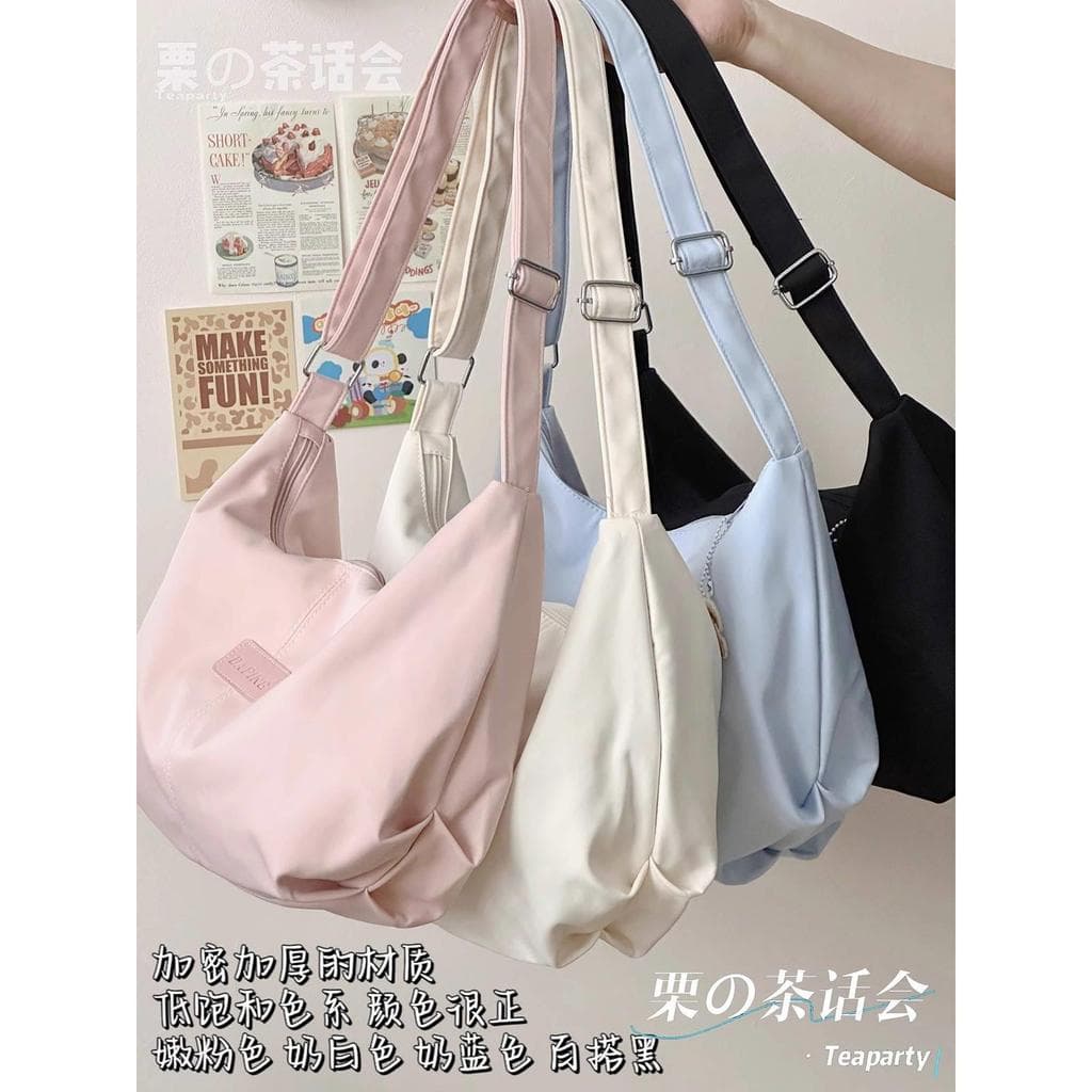 Bolsa de ombro japonesa de alto valor, grande capacidade, feminina, Casual, bolinho, estudantes universitários, classe,