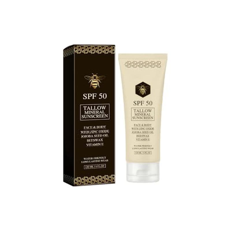 Loção Protetor Solar Enriquecida Tallow Fps 30 , Proteção UVA/UVB De Amplo Espectro , Rosto Hidratante & amp ; Creme Cor