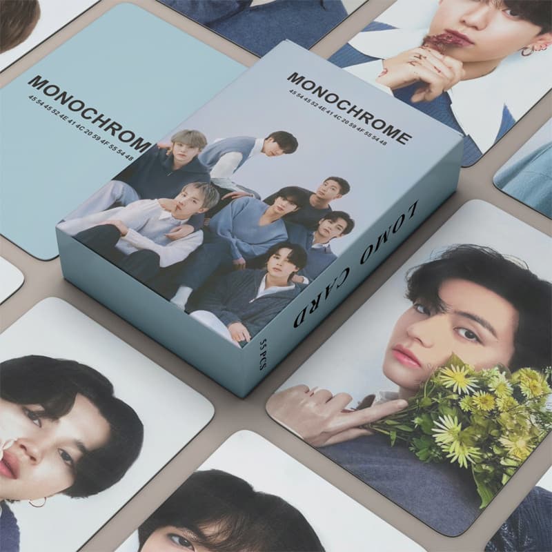 Kpop 55 Unidades/Caixa Cartões Fotográficos BTS Proof Yet to come Festa Album LOMO Card