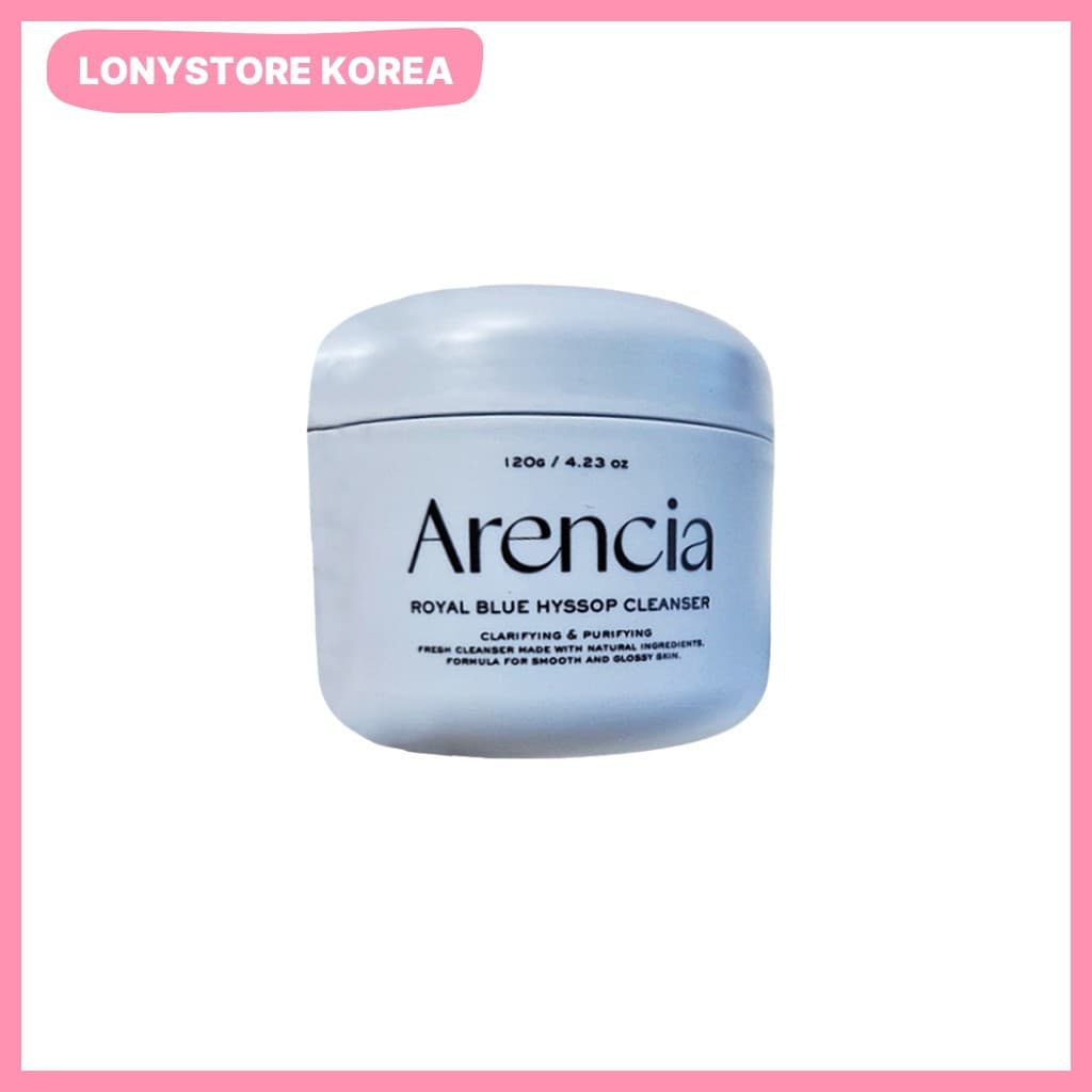[arencia] Limpador Hyssop Royal Blue , 120g , 1 Unidade/Coreano/Removedor De Maquiagem/100 % Autêntico Da LONYSTORE