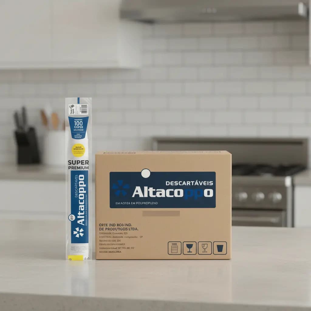 Copo Pp Descartável 1000un 500ml Transparente Altacoppo