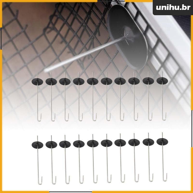 [Unihu] 20 Conjuntos De Clipes De Proteção De Pássaros Para Painéis Solares , Profissionais De Aço Inoxidável Resistente
