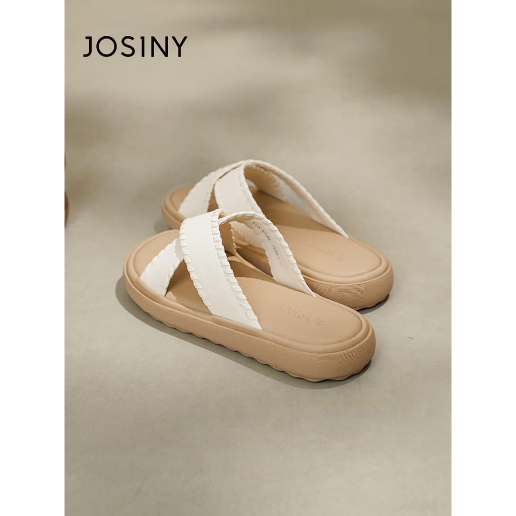 Zhuosini chinelos de sola grossa 2026 verão novo estilo feminino roupa exterior Casual All-Match antiderrapante sola mac