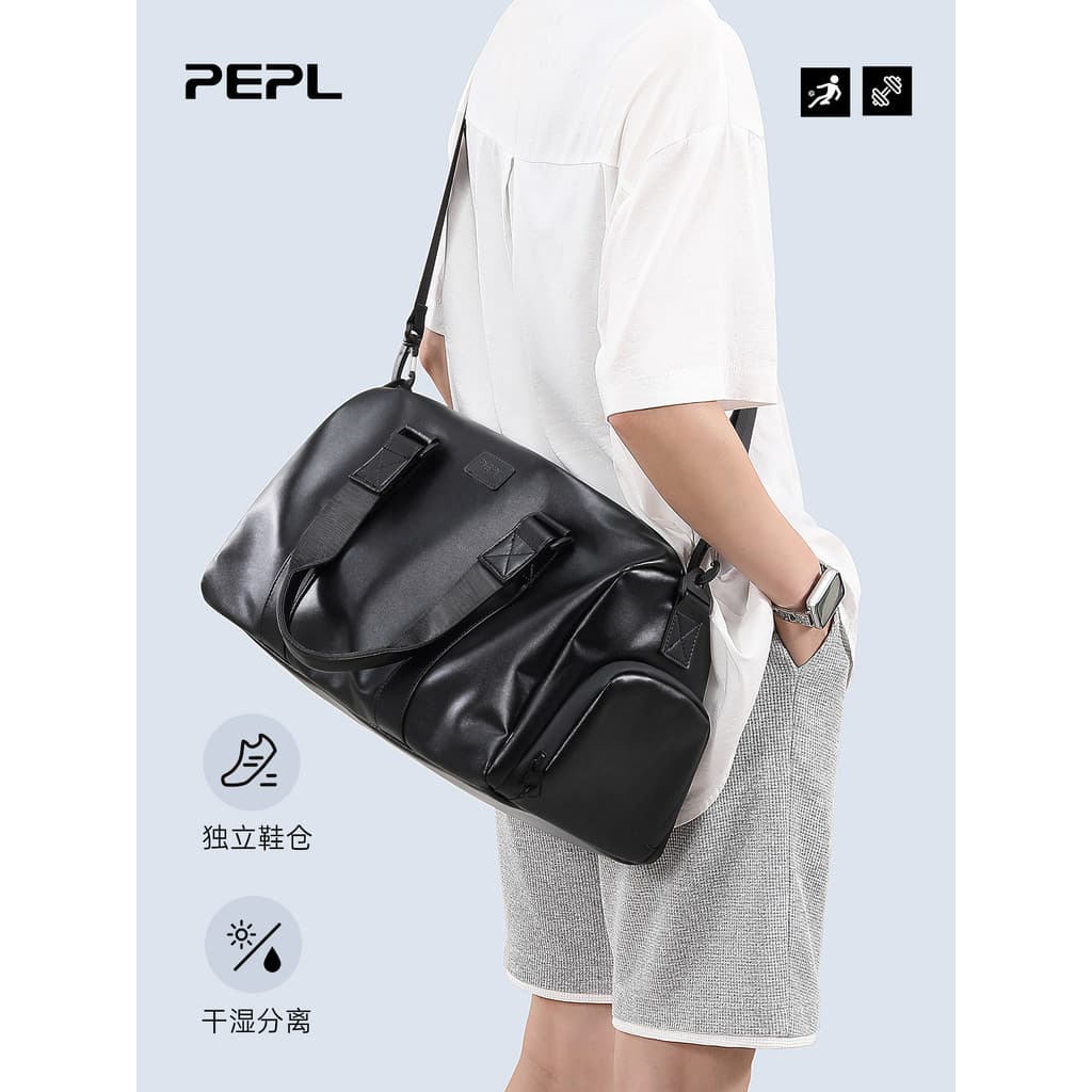 Bolsa de viagem de curta distância feminina, leve, grande capacidade, viagem de negócios, bolsa de viagem, mochila espor