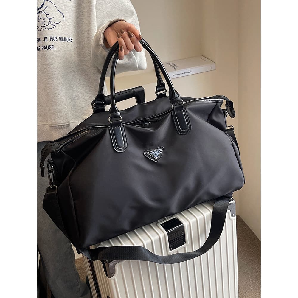 Bolsa de viagem de curta distância, masculina e feminina, novo estilo, portátil, viagem de negócios, grande capacidade,