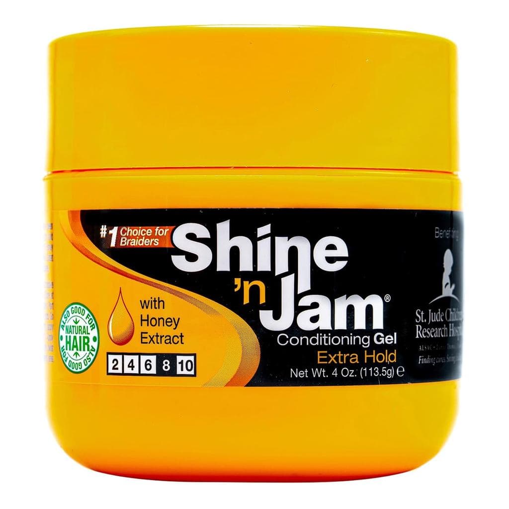 Ampro Shine-n-Jam Condicionador de Fixação Forte - Contém extrato de mel para fortalecer o cabelo - Ideal para modelar f