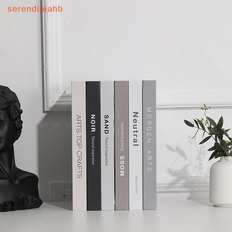 [serendipiahb] Livros Falsos De Arte Da Moda Para Decoração , Livro Decorativo De Estilo Simples Nórdico Sala De Estar ,