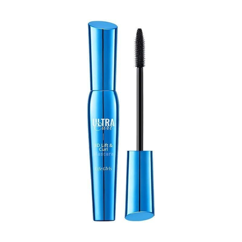 Máscara 3D Lift & Curl, Maquiagem para Cílios com Efeito Volumizador, Alongador e Curvador, Cosmético para Olhos Espesso