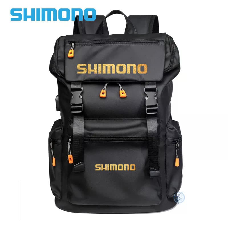Shimono Mochila Masculina Multifuncional De Pesca À Prova D'água Para Viagens , Caminhadas , Esportes Ao Ar Livre , Bols