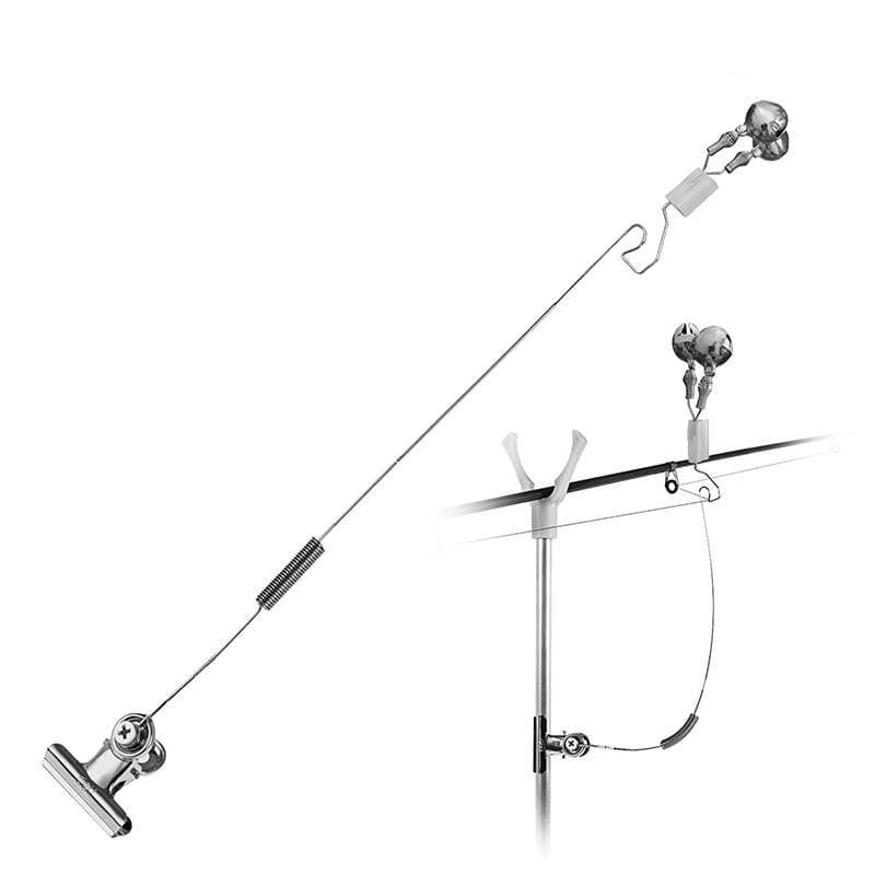 BH-TOY 1Pc Alarmes De Mordida De Sino De Pesca Vara Inoxidável Alarme De Isca Conto De Carpa Anticorrosão Anti-Ferrugem