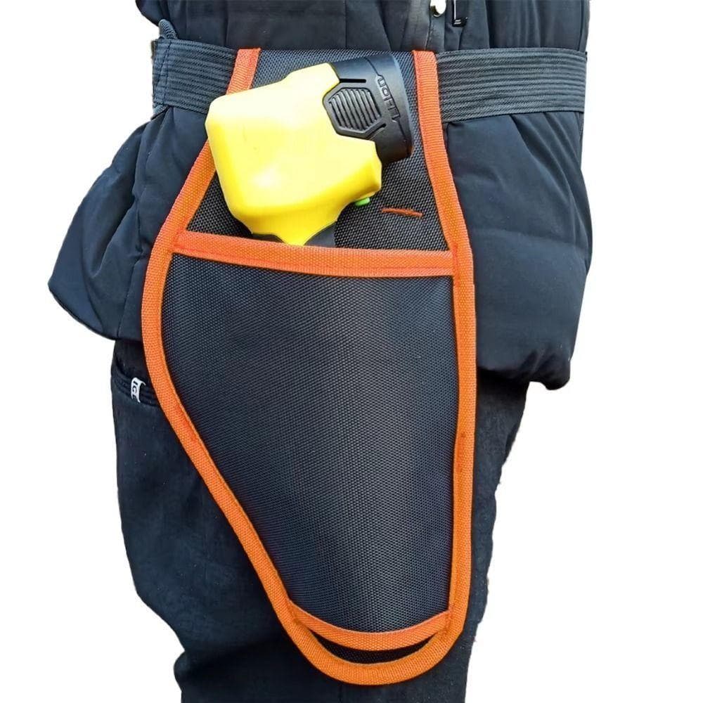 Bolsa De Ferramentas De Armazenamento De Tesoura SD413UDC , Cintura Para De Poda Elétrica Preta E Laranja Vestível