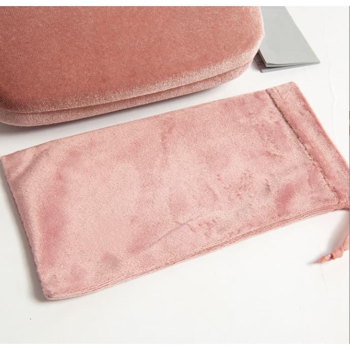 Acessórios para óculos de alta qualidade, Bolsa de veludo Rosa para óculos/pano saco jóias saco Nova