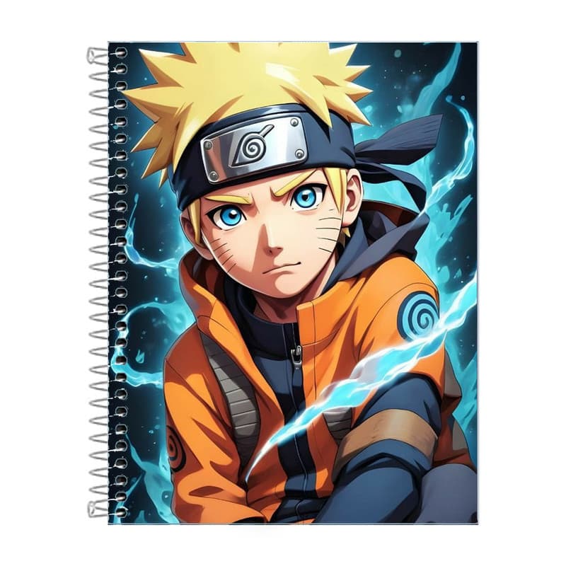 Caderno Naruto 1 ou 10 materias