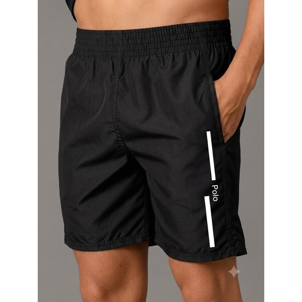 Short Bermuda Tectel Masculino Polo Treino Academia Praia Com Elastano E Bolso