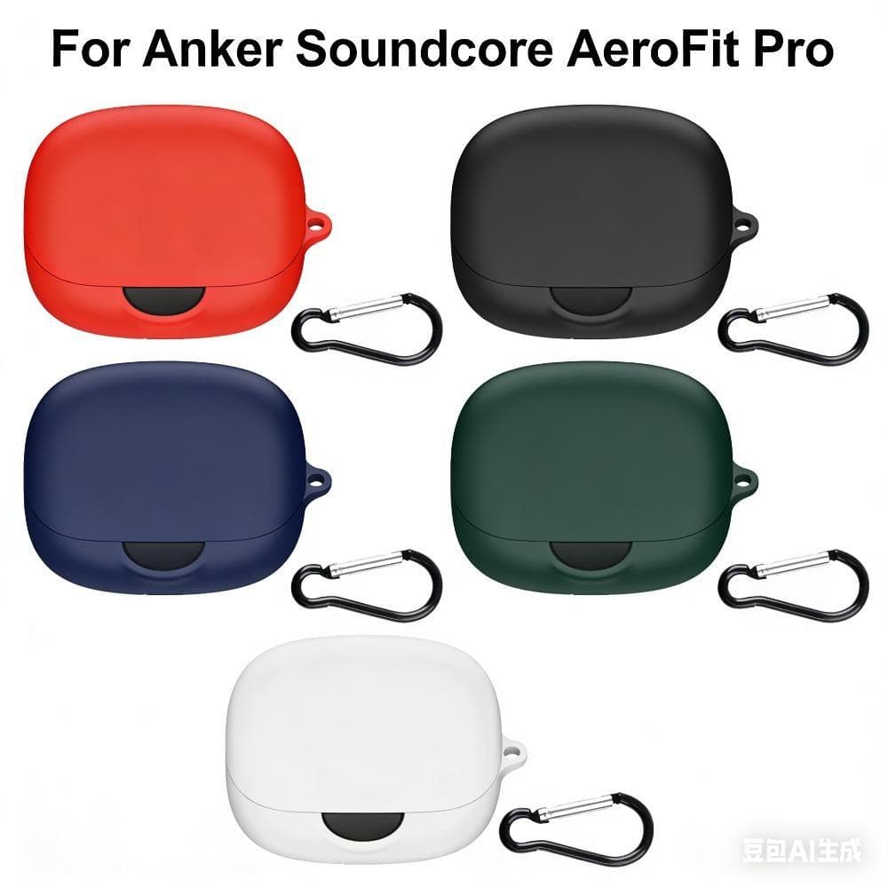 Capa Protetora De Fones De Ouvido De Silicone , À Prova De Poeira , Lavável , Sem Fio , Anti-Queda , Para Anker Soundcor