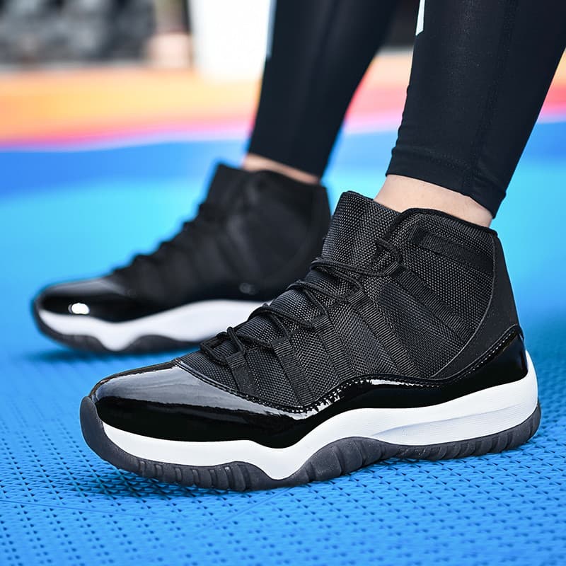 2025 Na Moda All-Match Casual Tênis De Corrida Masculino Nova Plataforma Preto Guerreiro Estudante