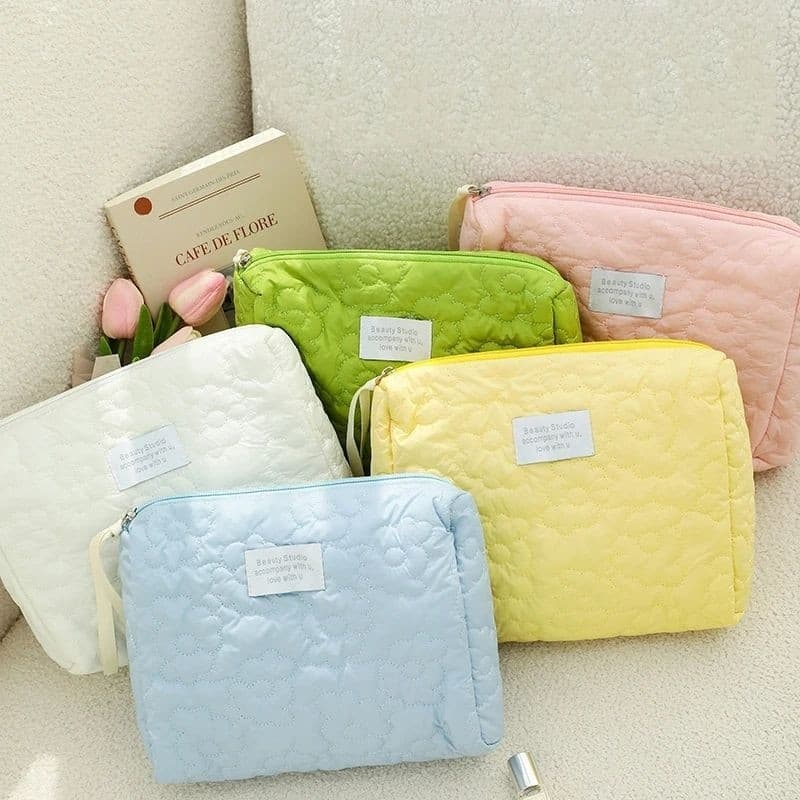 Necessaire/bolsa organizadora " Flores " JVSE
