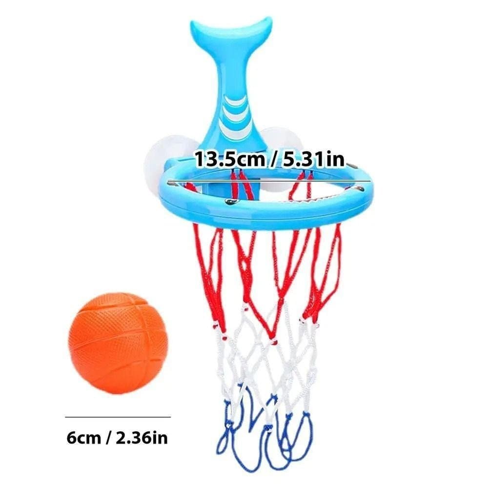 Máquina de Basquete Elétrica com 3 Bolas, Ventosa, Jogo de Banho Divertido