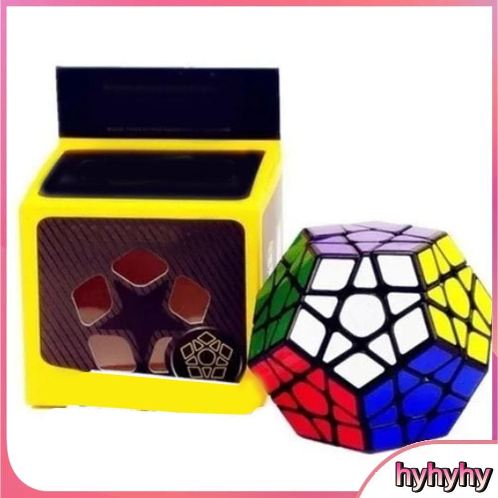Hyhyhy Enigma de velocidade adulto escritório portátil ergonômico flexível dodecaedro quadrado rei cubo coleção pacotes