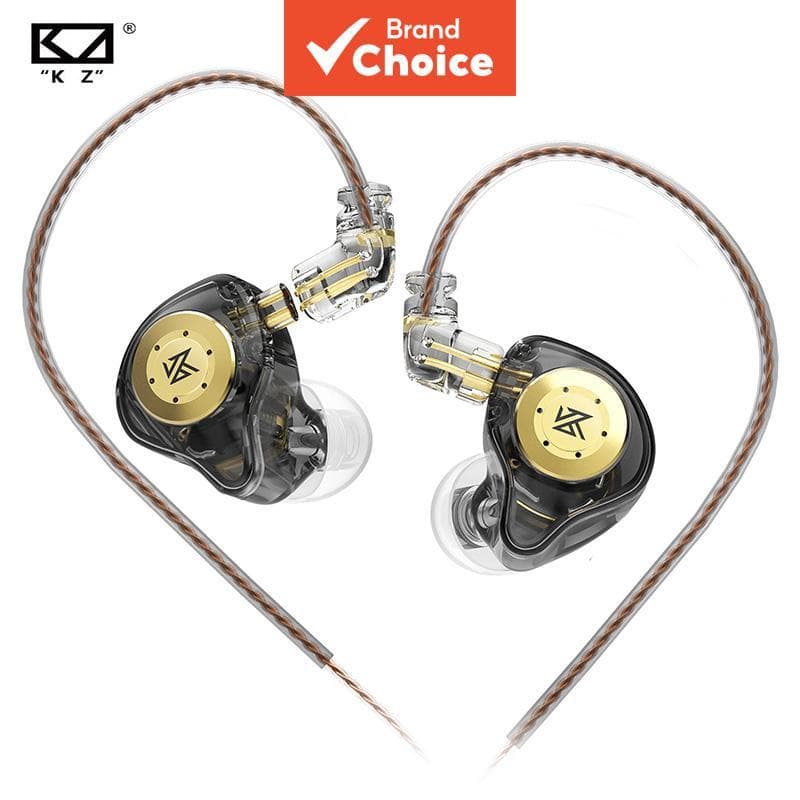KZ EDX PRO Fones De Ouvido Para Jogos IEM 1DD Alta Fidelidade Graves Profundos Monitor Intra-Auricular Música Uso Diário