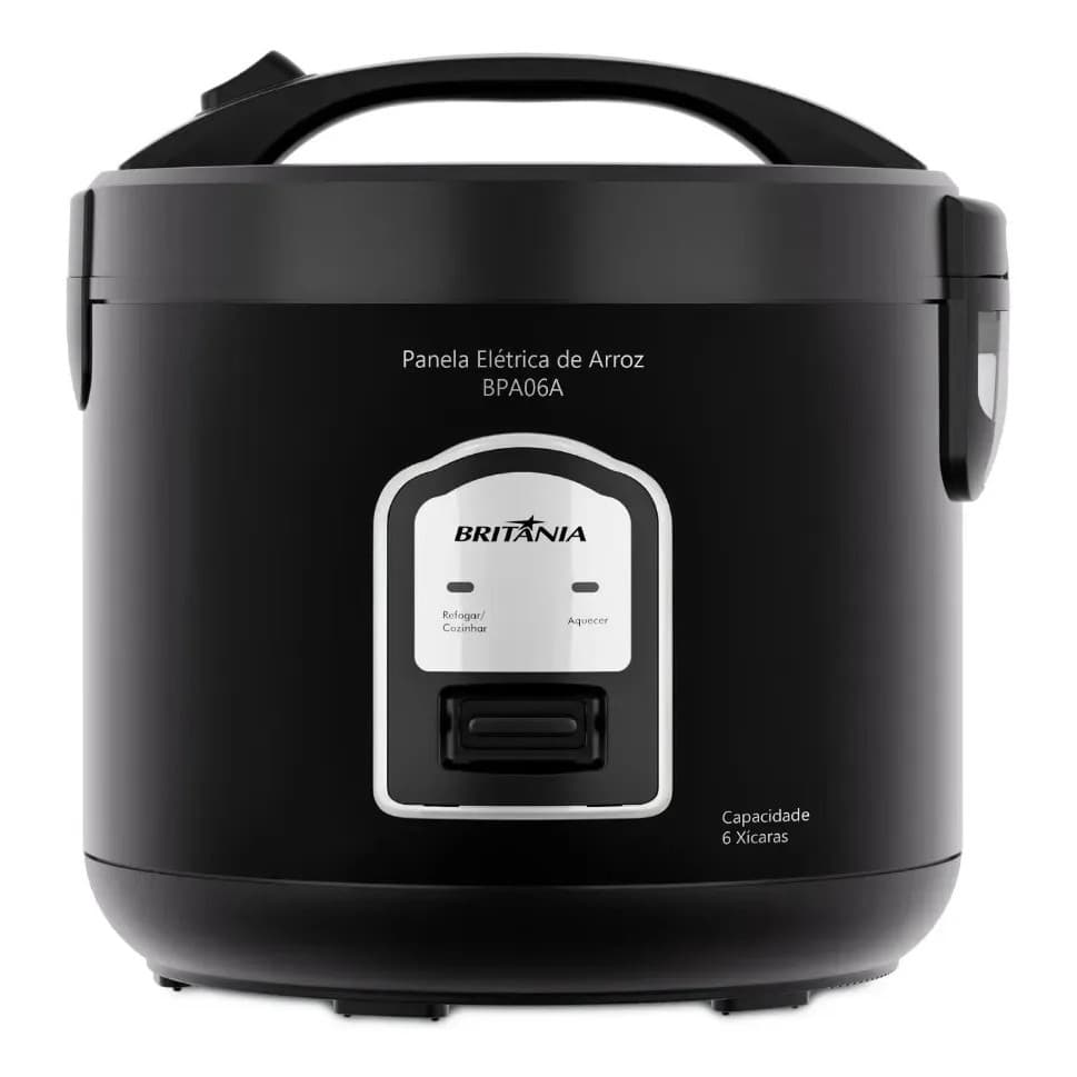 Panela Elétrica de Arroz bpa06a Preto
