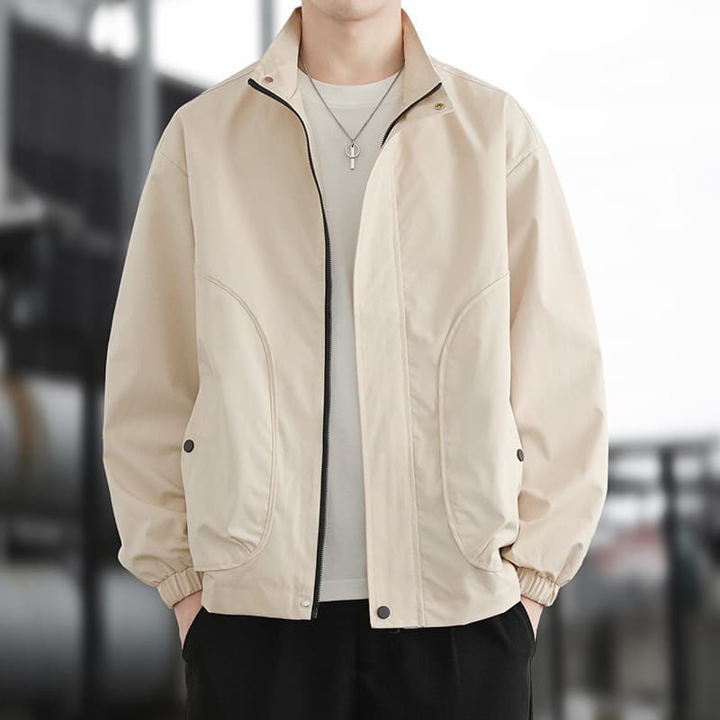 Jaqueta masculina primavera outono montanhismo ao ar livre à prova de vento impermeável esportes jaqueta Casual solta g