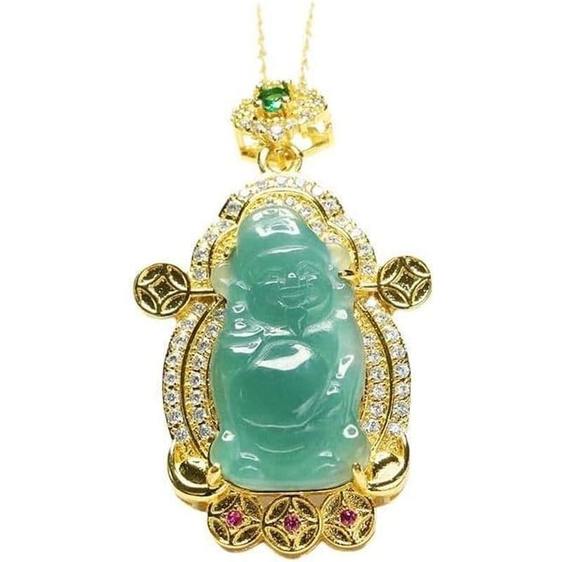 O Deus Da Riqueza Colar De Buda Amuleto Feng shui , Atrair Traz Boa Sorte , Segurança , Saudável , Presentes De Sucesso