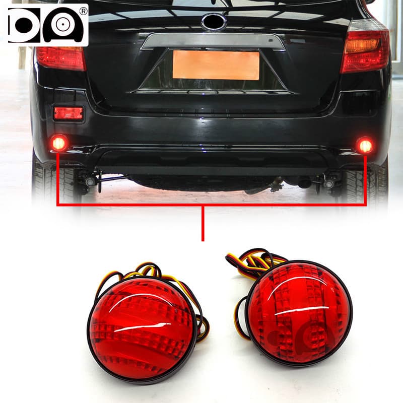 Lâmpada Especial Para-Choque Traseiro , Luz De Freio led Toyota Corolla Fortuner 2005-2010 Highlander 2007-2011