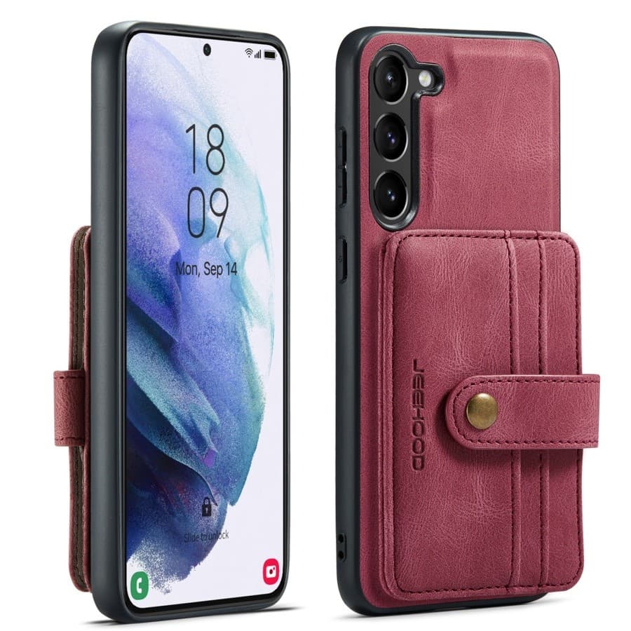 Capa De Couro E PU Para Samsung A16 A55 A35 A15 A54 A34 A53 A52s Coque Ímã Embutido Removível Traseira Fundas