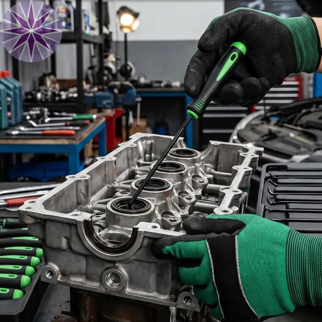 13 Pçs Kit De Ferramentas De Seleção Mecânica Com Alça Ergonômica Antiderrapante Portátil Ferramenta De Remoção De Vedaç