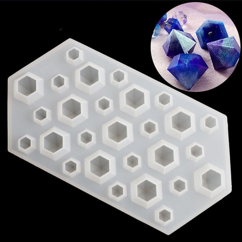 Elio-t DIY Diamond Silicone Molde Joias Pingente Moldes Para Fabricação De Artesanato De Fundição De Resina COD