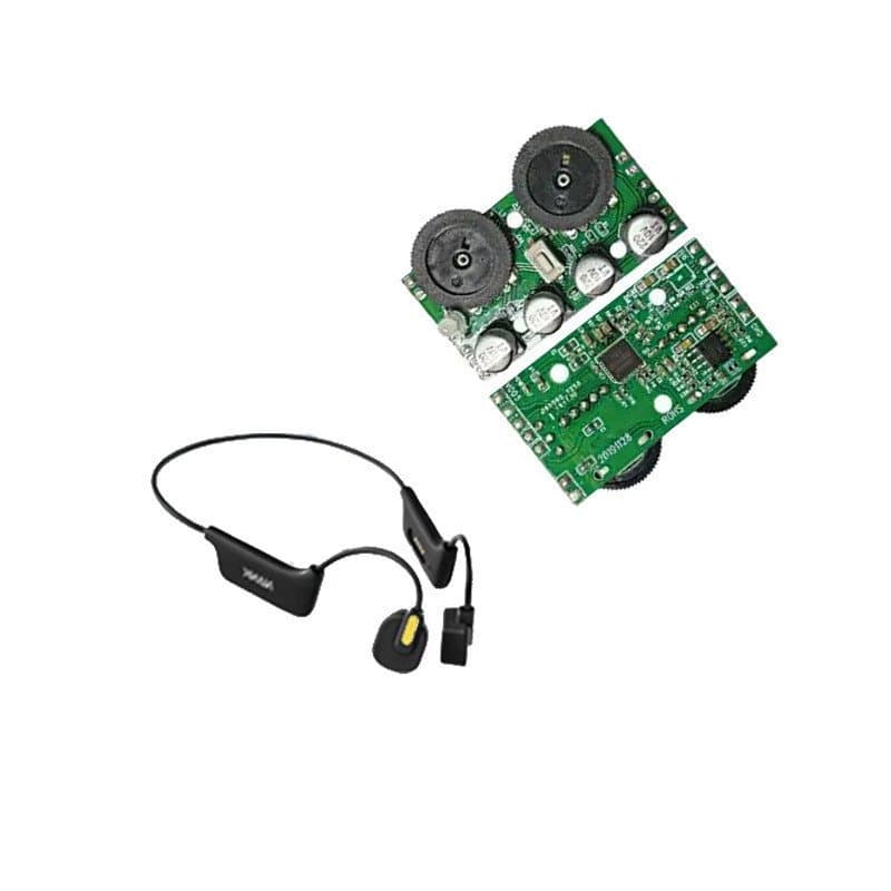 TEST-Ai Fone de Ouvido Inteligente Bluetooth de Condução Óssea, Aparelho Auditivo, Placa-Mãe PCBA de Molde Privado - tes