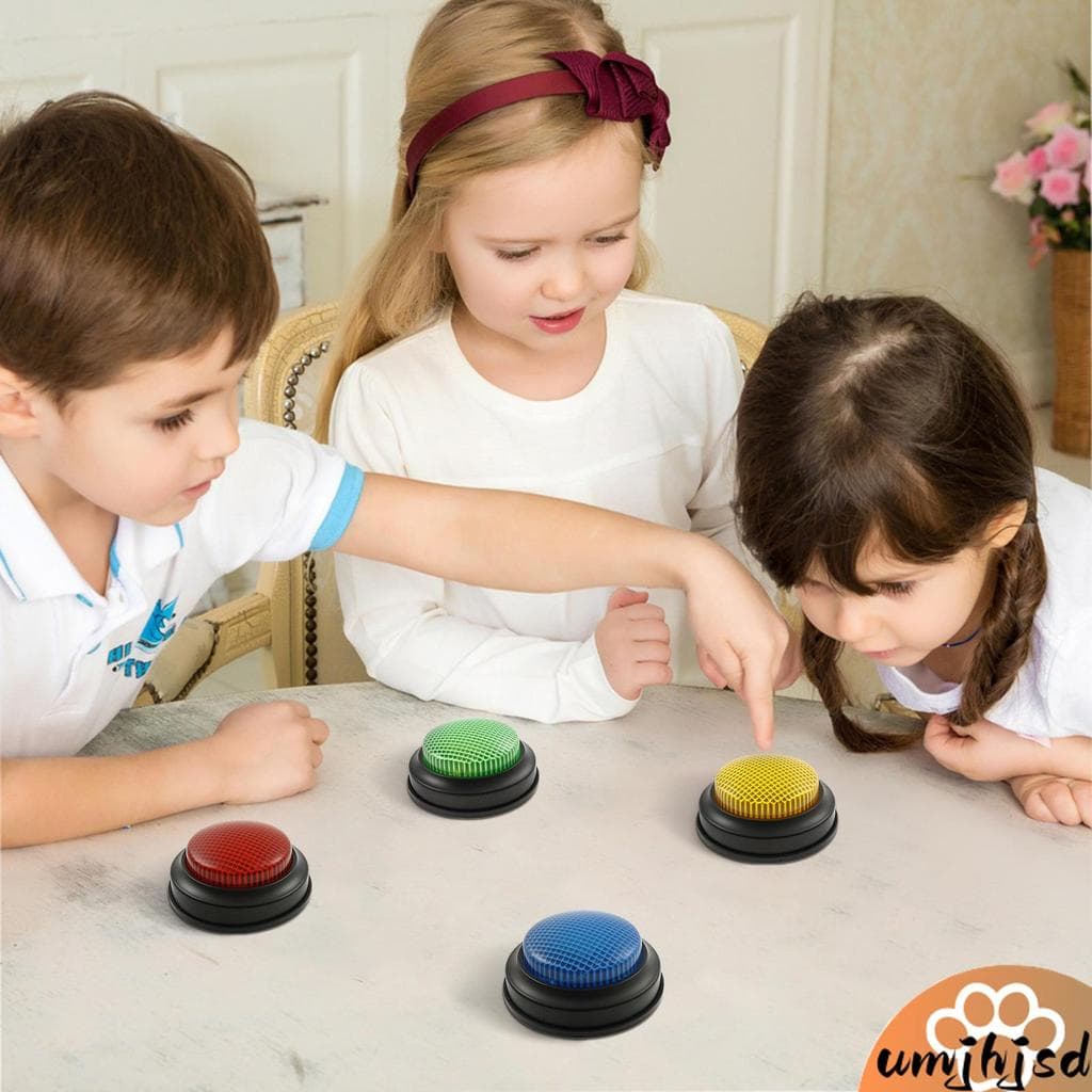 8 Peças Botão De Campainha De Jogo Operado Por Bateria Resposta Portátil Para Sala De Aula Adulto SHOPSKC4140