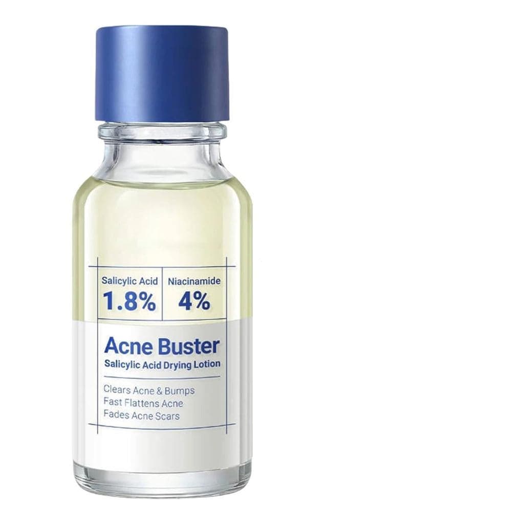 Loção facial adequada para pele seca, fórmula sem óleo, 20ml, com efeito calmante e função de limpeza dos poros.