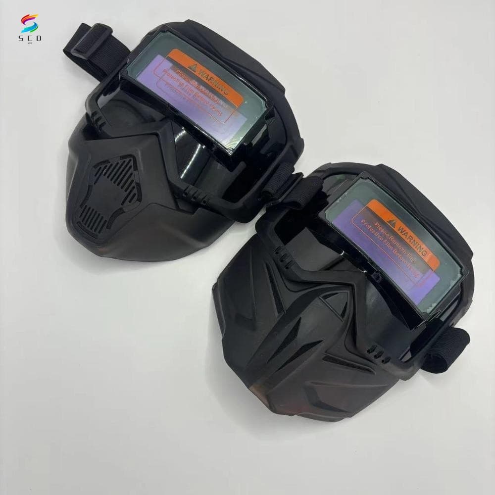Óculos De Soldagem Ajustáveis Com Escurecimento Automático-Tipo Dividido Para De Banda