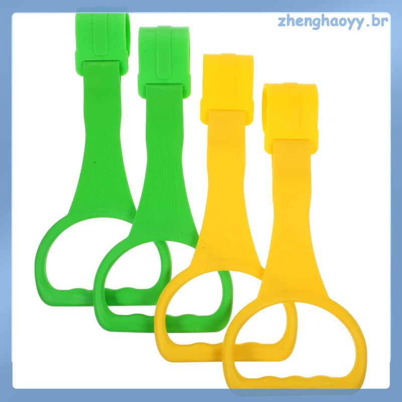 💍 4Pcs Argolas de Puxar para Berço de Plástico Sortidas