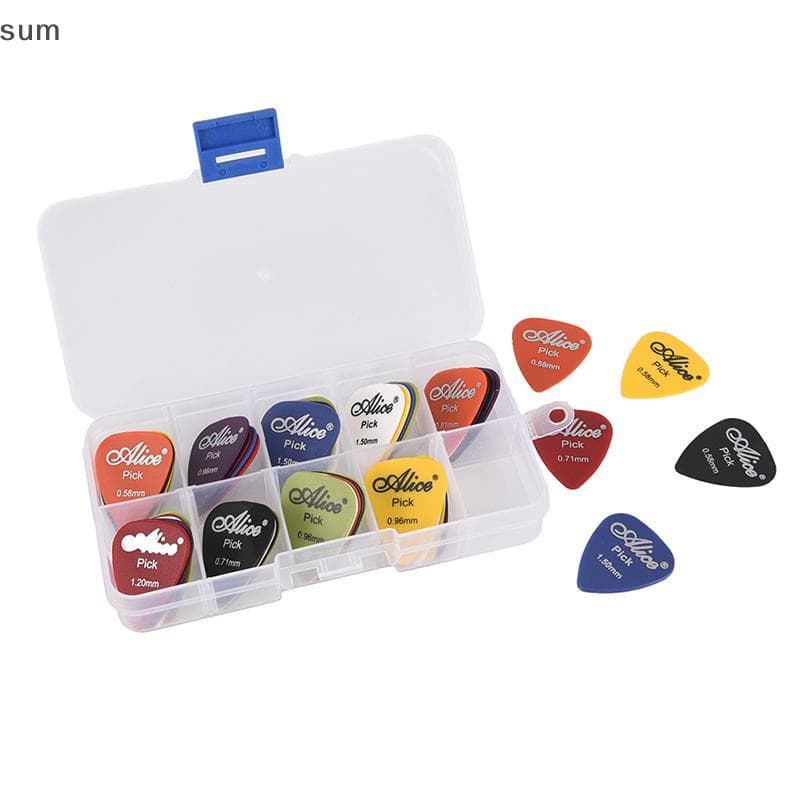 [sum] 50 Pçs/Set Guitarra Elétrica Pi Música Acústica Pis Plectrum Acessórios Para BR