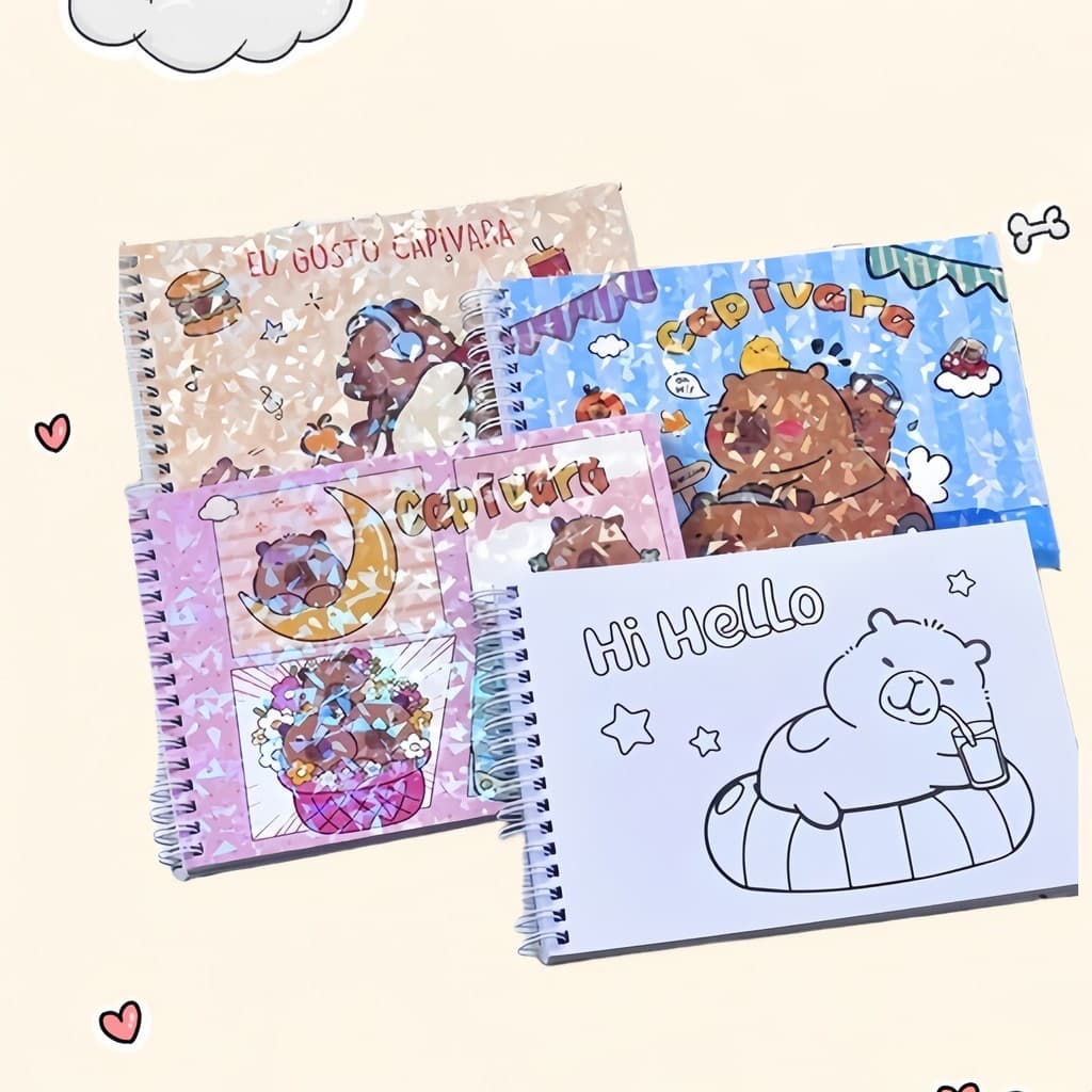 Livro de Atividades Infantil – Desenho Criativo sem Uso de Tela