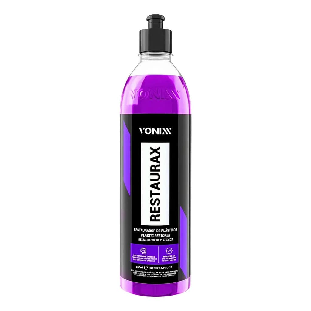 Vonixx Automotivo Restaurador De Plásticos Restaurax 500ml
