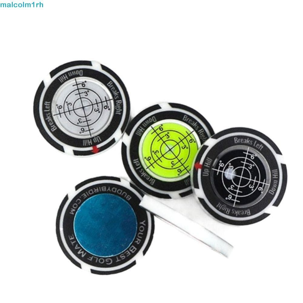Medidor De Inclinação De Golfe MALCOLM , Marcador De Bola , Nivelador De Ferramentas De Alta Precisão , Design Versátil