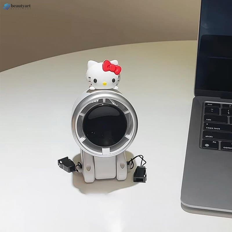 Ventilador Turbo Portátil USB-De Resfriamento Silencioso Para Uso Externo De Estudantes