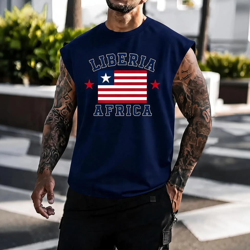 Cavada Regata Camisa Continentes Liberia Africa