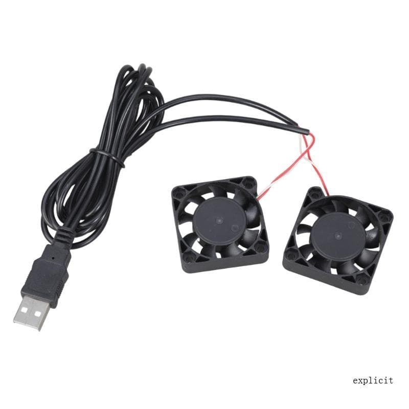 Exp 5V USB PC Roteador Ventilador 40mm Refrigeração Escova Portátil Substituição Para Modem TV Caixa Eletrônico