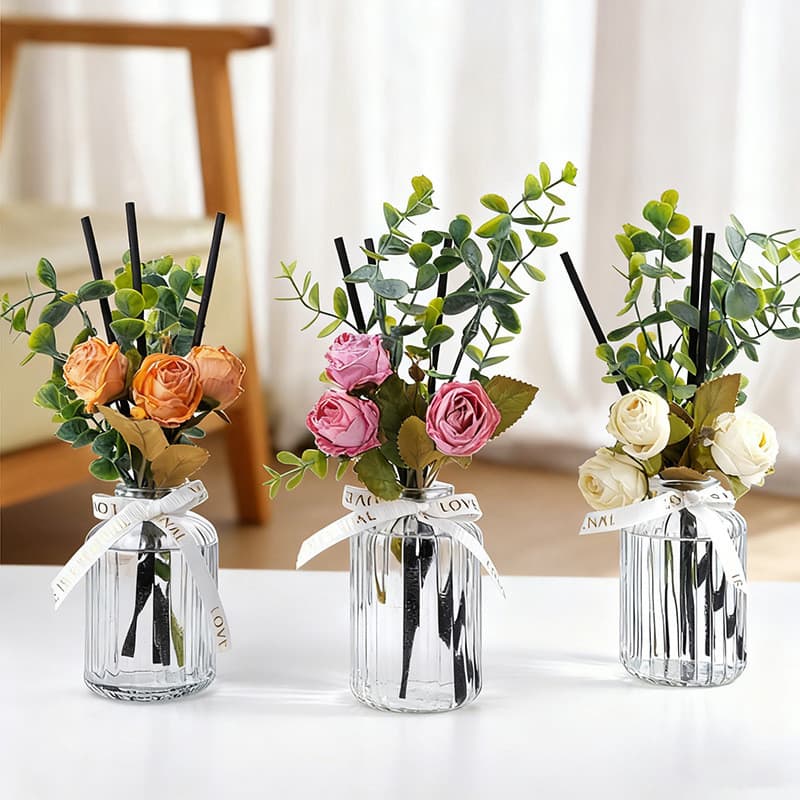 [Estoque pronto] Buquê de aromaterapia fresca, aromaterapia doméstica sem fogo, ornamentos florais de aromaterapia, mode