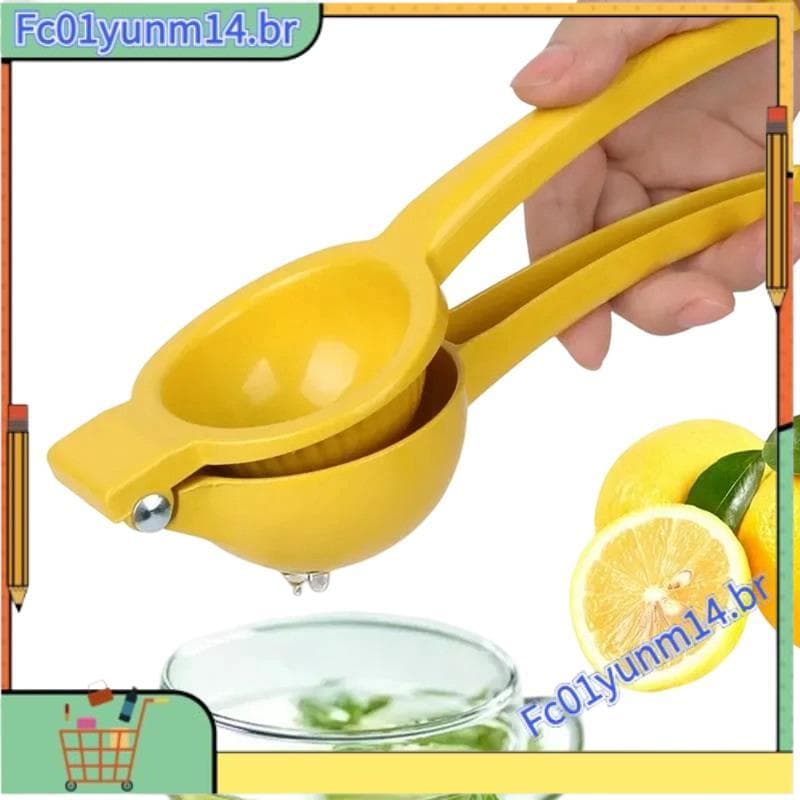 Casa Manual Espremedor De Limão Liga De Alumínio Manivela Extrator De Suco De Frutas Laranja Portátil Ferramenta De Cozi