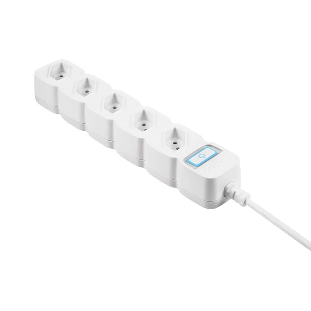 Filtro de Linha Intelbras 5T EWS 305 Smart WiFi 5 Tomadas Branco 4820009