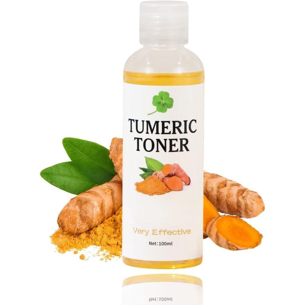 Tônico de Cúrcuma para Manchas Escuras - Tônico Facial Anti-Envelhecimento IF6T