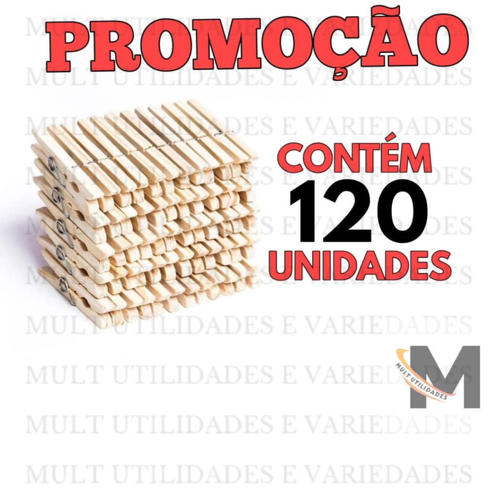 120 Prendedor de roupas de madeira pregador promoção MADEIRA